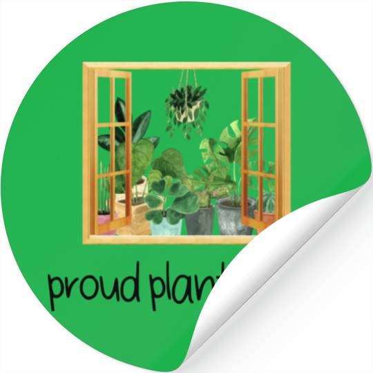 Proud Plant Mom A Plant Lover s Window Stickers