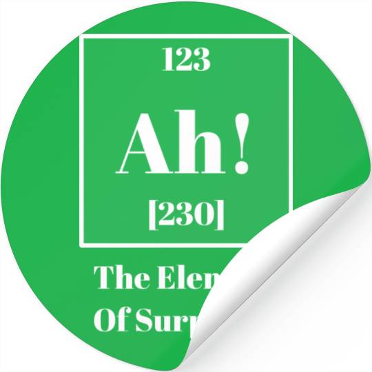 The Element Of Surprise Stickers