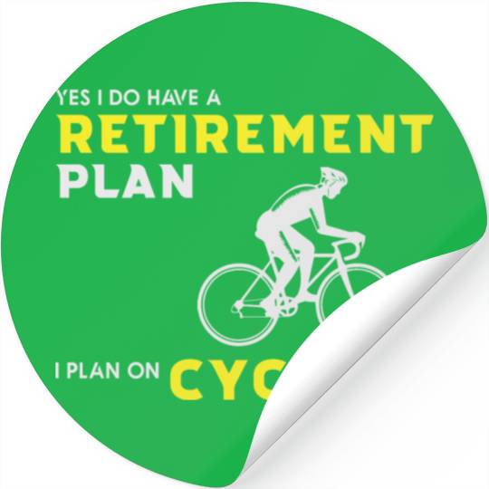 retirement Stickers