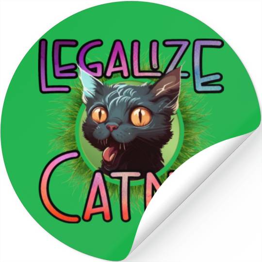 Legalize Catnip Stickers