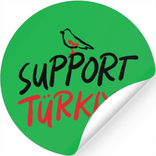 Support Pray For Turkey Stickers