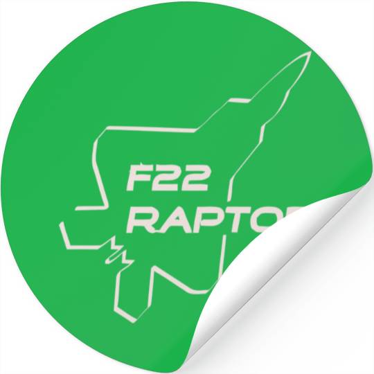 F22 Raptor Stickers