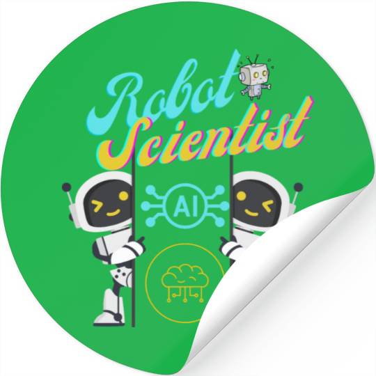 The robot scientist Stickers