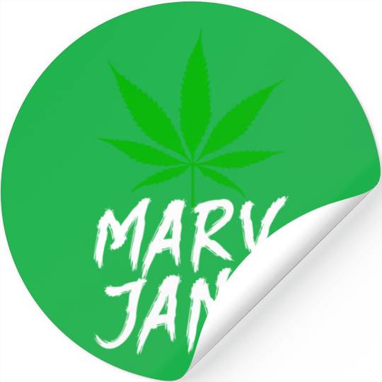 Mary Jane Kush Stickers