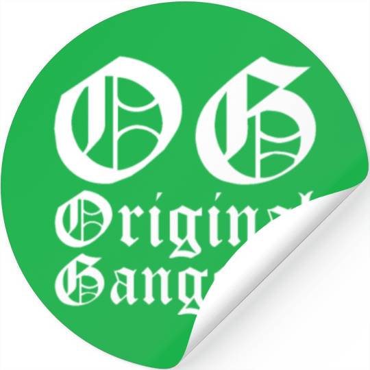 OG Original Gangster Stickers