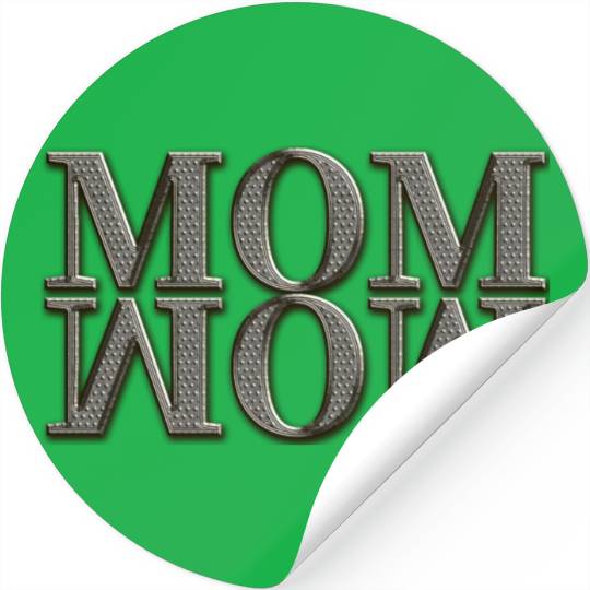mama mom wow mothers day funny cute family mother Stickers