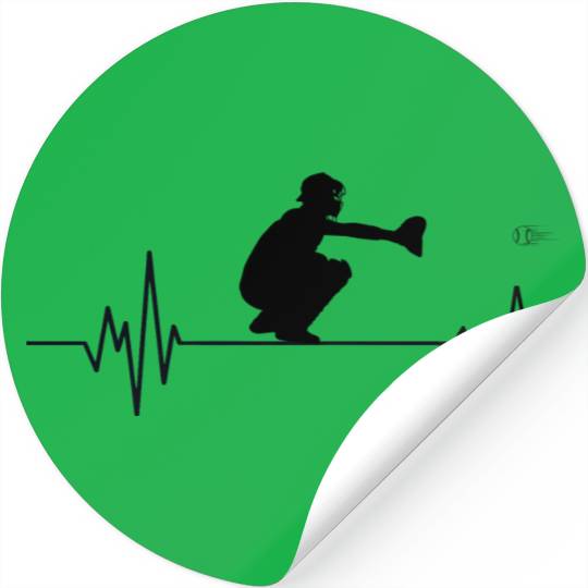 baseball softball ,Baseball Catcher Stickers