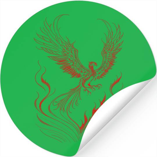 Phoenix Rising Stickers