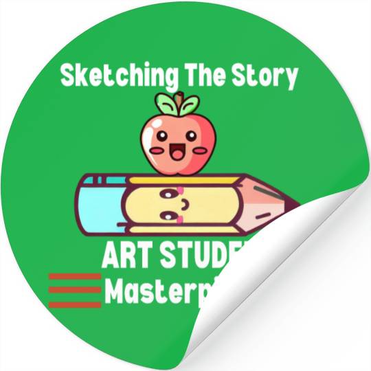 Art Student Masterpiece Stickers