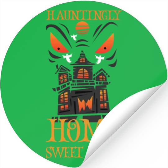 Horror Paranormal Haunted House Spooky Halloween Stickers