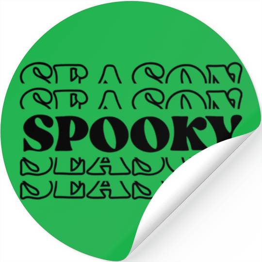 Spooky season Stickers