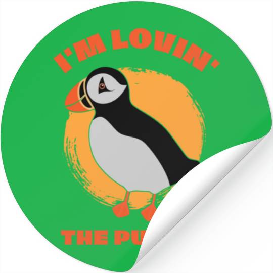 Lovin The Puffin Bird Lover Puffins Stickers