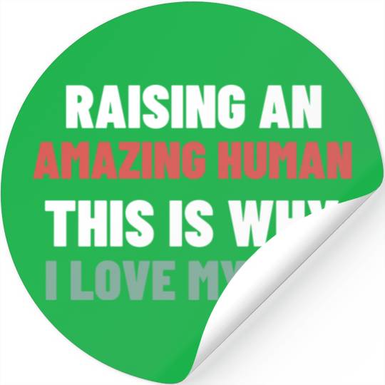 Raising an amazing human This is why I love my son Stickers