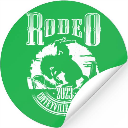 Rodeo horse Stickers