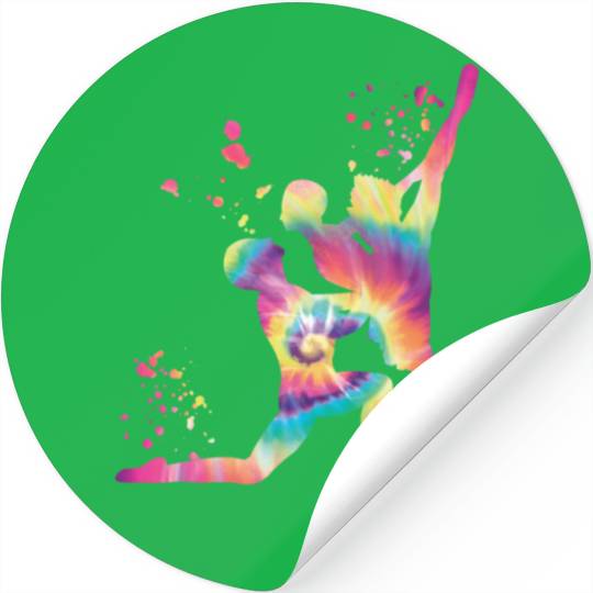Ballet Dance Couple Woman Ballerina Stickers