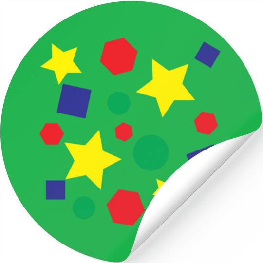 Stickers Includes patterns multi-colored