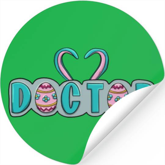 Easter Doctor Stickers