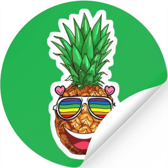 Pineapple Summer Stickers
