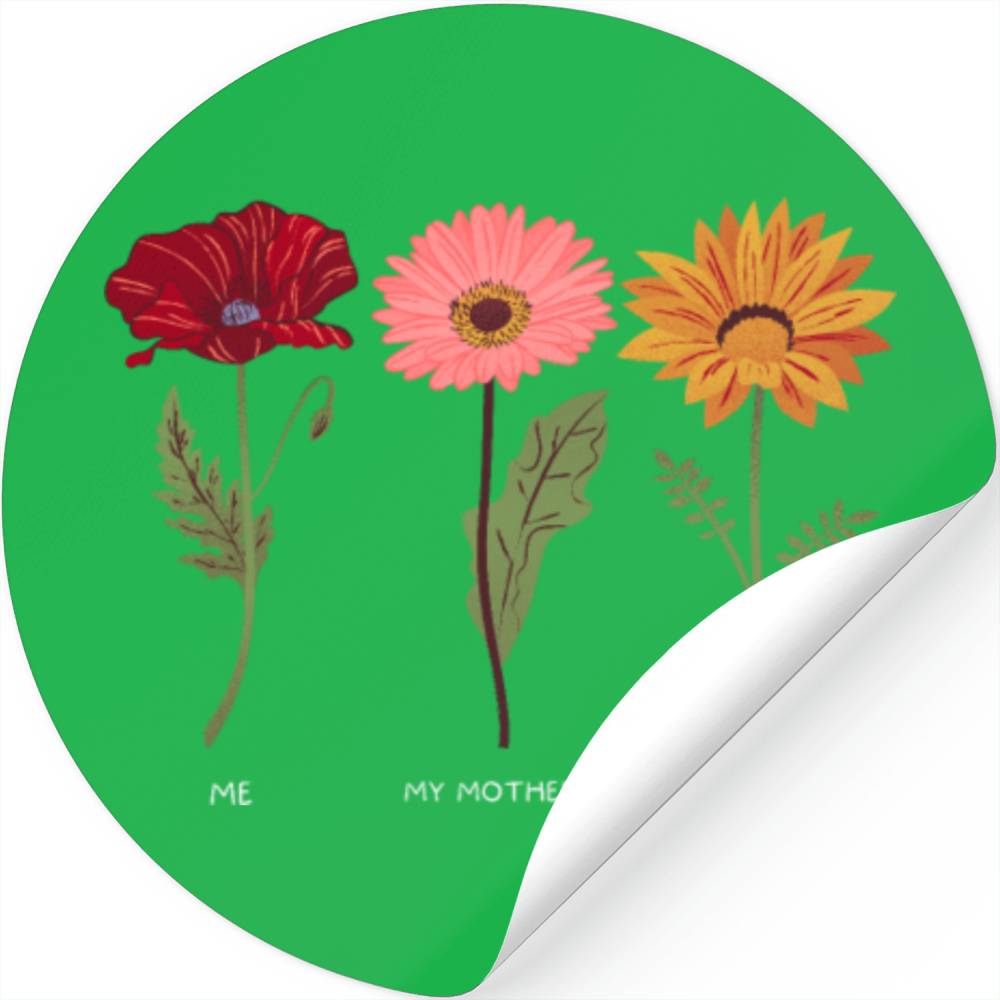 Big sister and mom and me Stickers