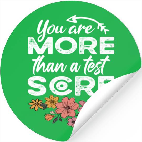 Teacher Appreciation Floral Gift Idea Stickers