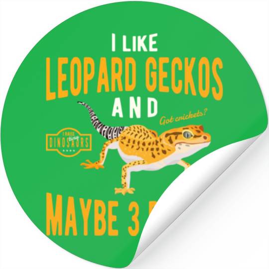 Leopard Gecko Lizard Stickers