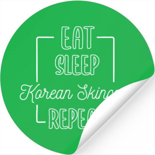 South Korea Fashion K-Beauty Skincare Korean Skin Stickers