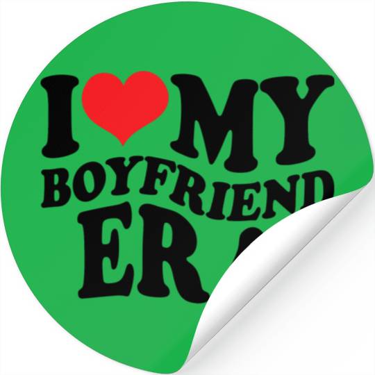 I Love My Boyfriend Era Stickers