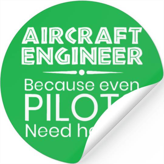 Aircraft Engineer Stickers