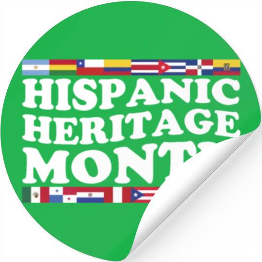 Hispanic Heritage Month Funny Hispanic Spanish Stickers
