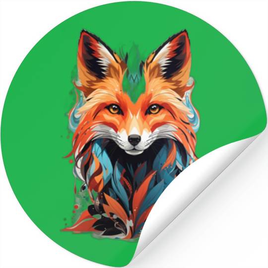 FOX desion for Stickers