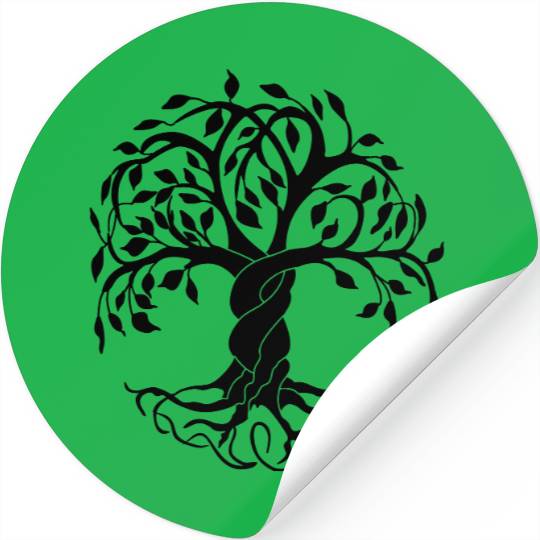 Yggdrasil the tree of life Stickers