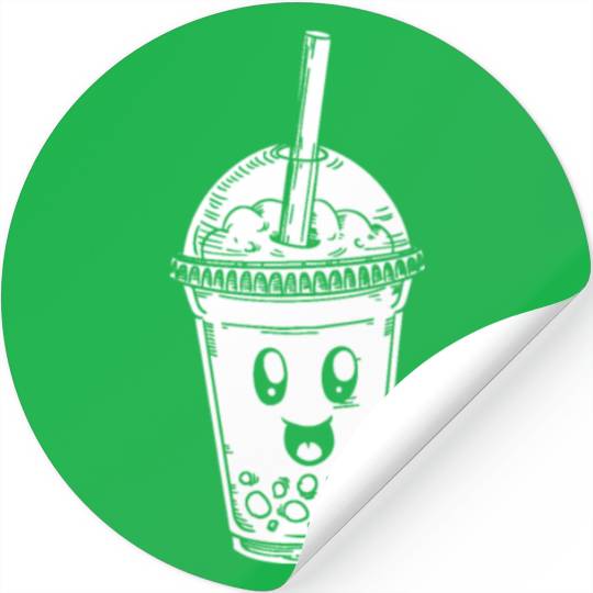 K Pop Bubble Tea Stickers
