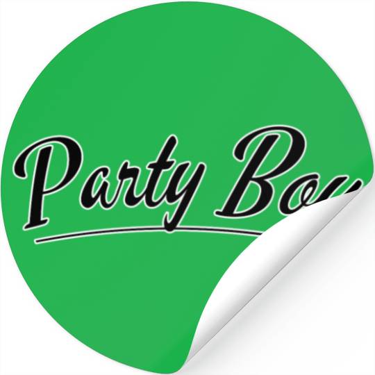 Party boy Stickers