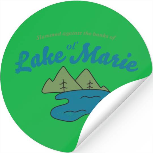 John Prine Lake Marie Folk Music Stickers