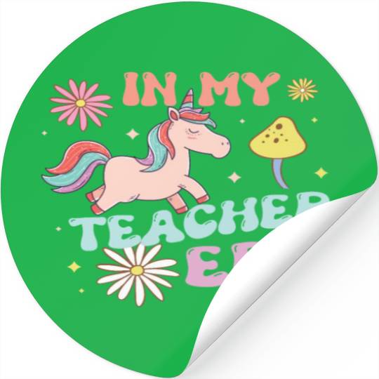 IN MY TEACHER ERA HALLOWEEN Stickers