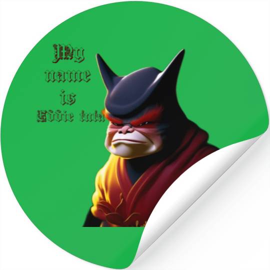My name is eddie Tuta Stickers