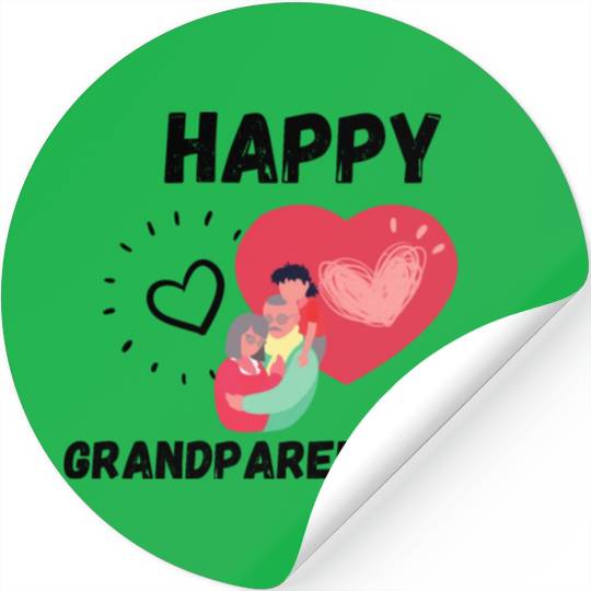 Happy Grandparents Day Stickers