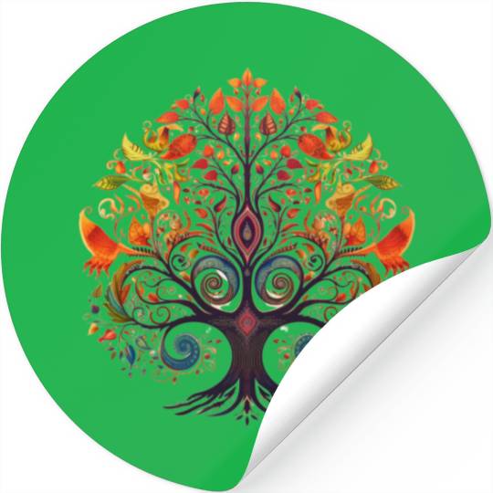 Tree Lovers Tree of Life Stickers