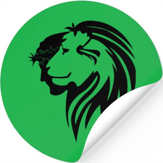 Jesus, the lion of judah Stickers