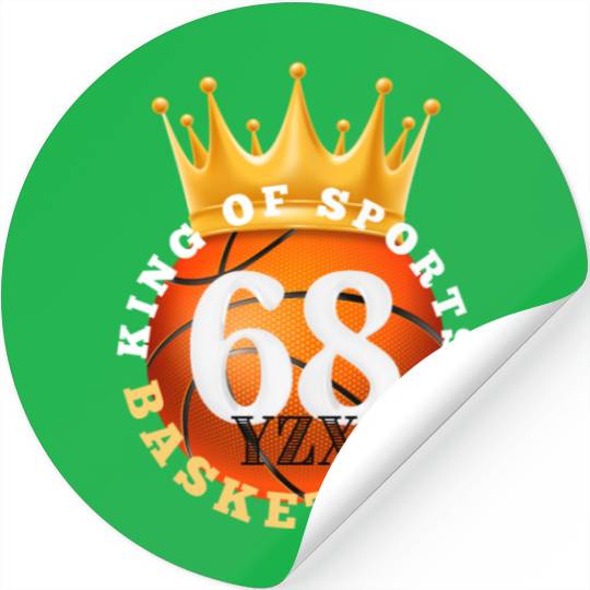 Basketball, king of sports Stickers