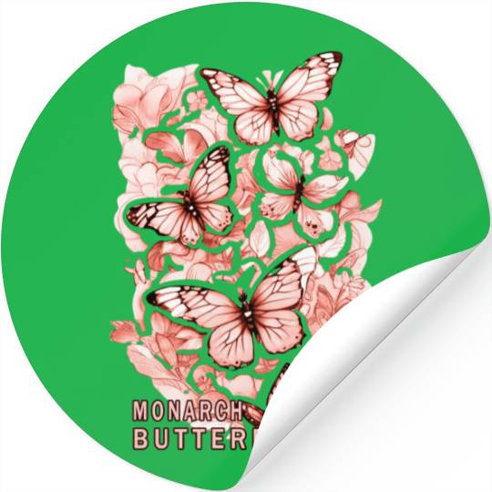monarch butterfly Stickers