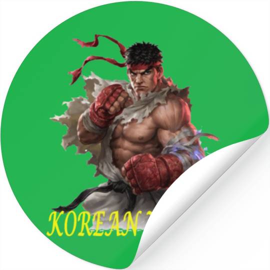 Korean zombie Stickers