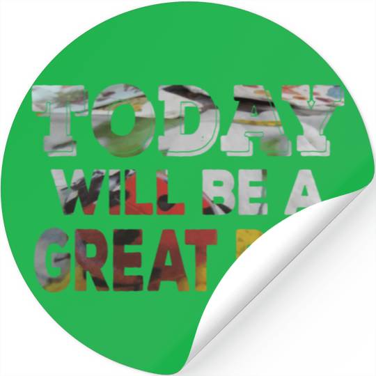 Today Will Be A Great Day Ladybug Inspirational Stickers
