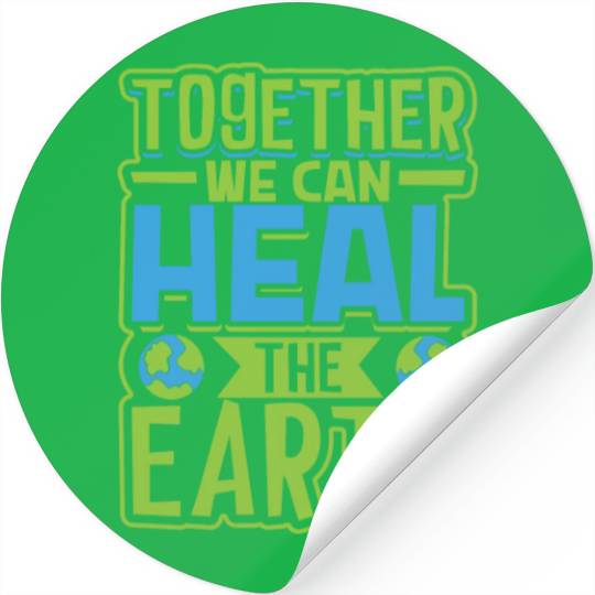 Climate Change Environmental Earth Day Planet Stickers