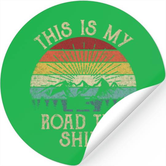 This Is My Road Trip Stickers RV Vacation Travel