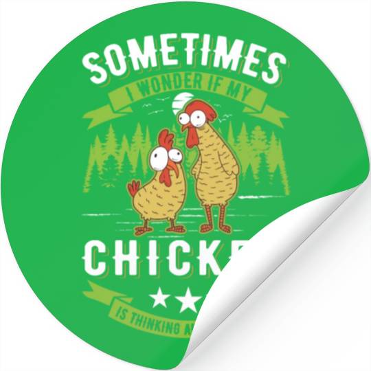 Chickens Chicken Farm Farmer Stickers