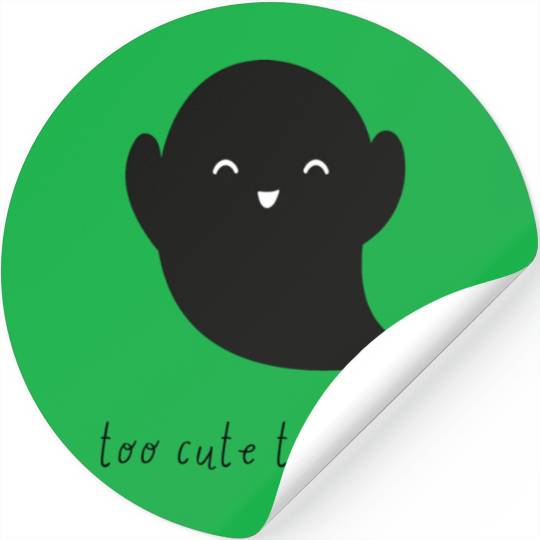 Cute NICU Halloween | Too cute to spook design Stickers