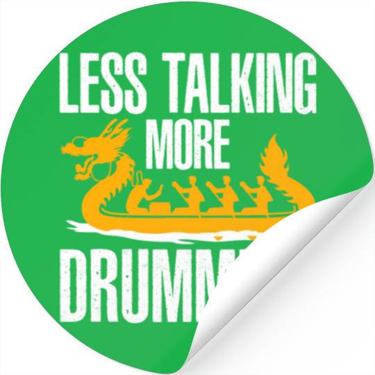 Funny Dragon Boat Racing Paddle Stickers