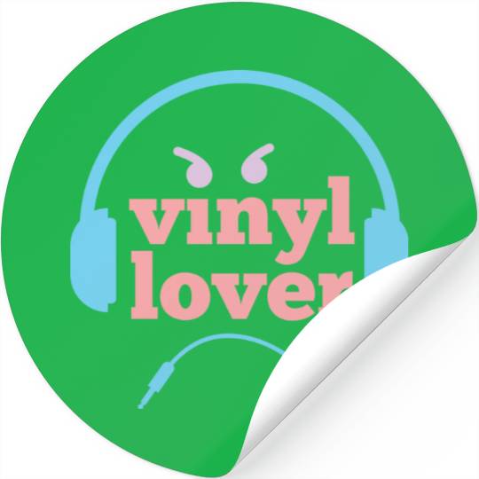 Vinyl Lover Stickers