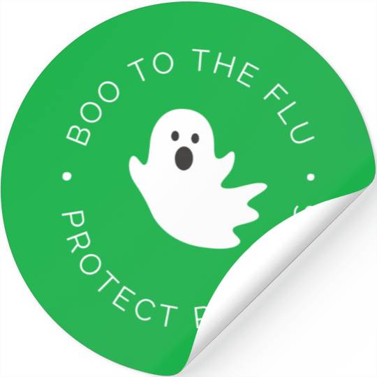 NICU Halloween | Boo to the flu | Protect Preemies Stickers